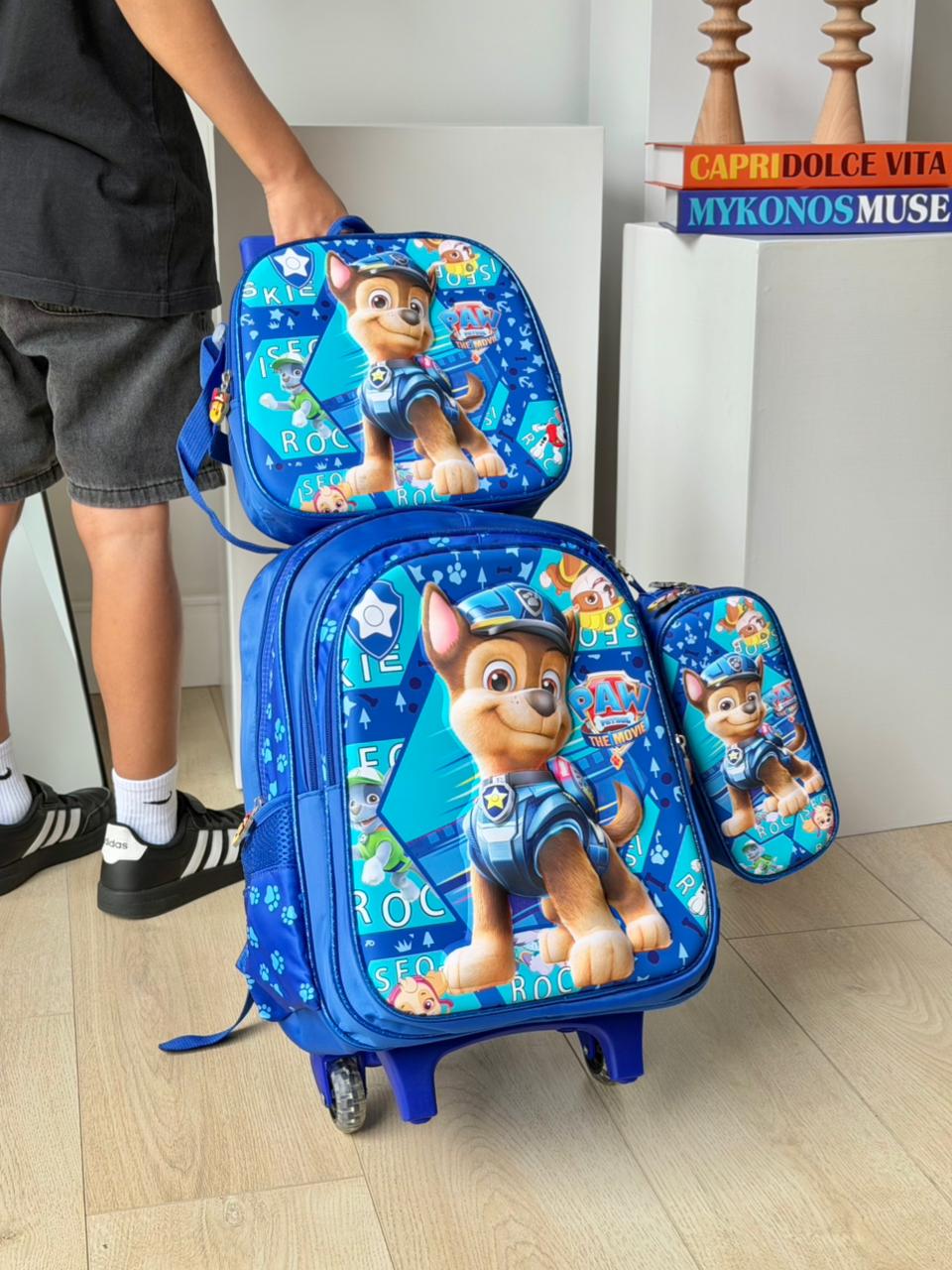 MORRAL TRIO DE RUEDAS 3D