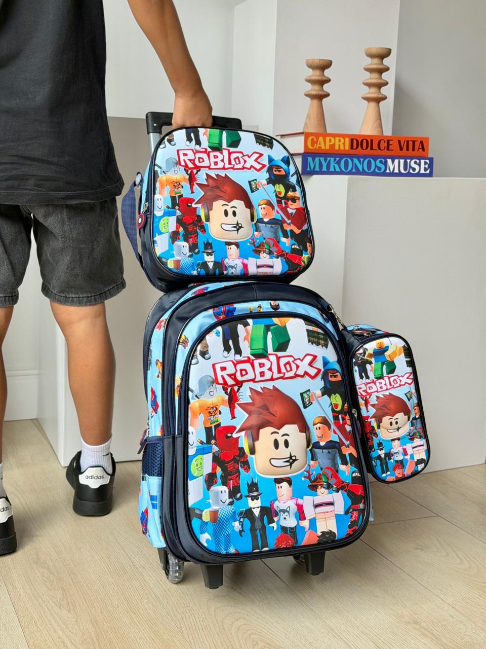 MORRAL TRIO DE RUEDAS 3D