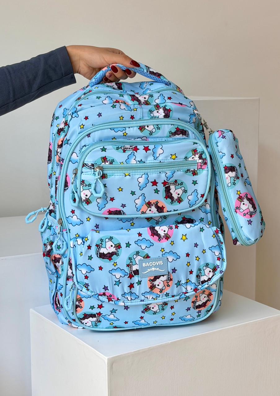 Morral escolar en Dúo Unicornio