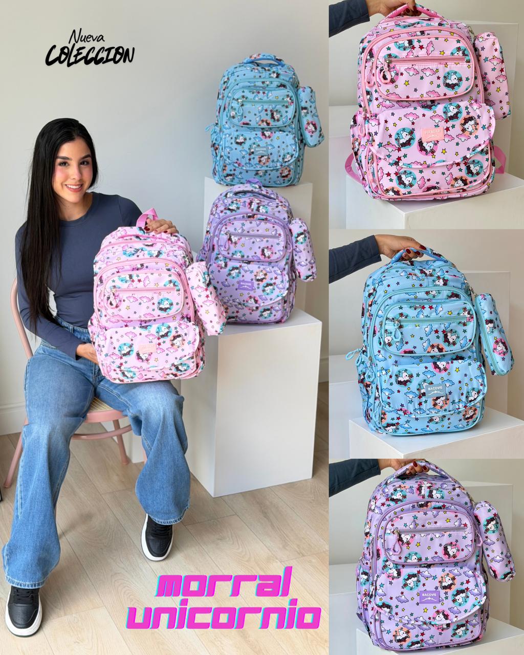 Morral escolar en Dúo Unicornio