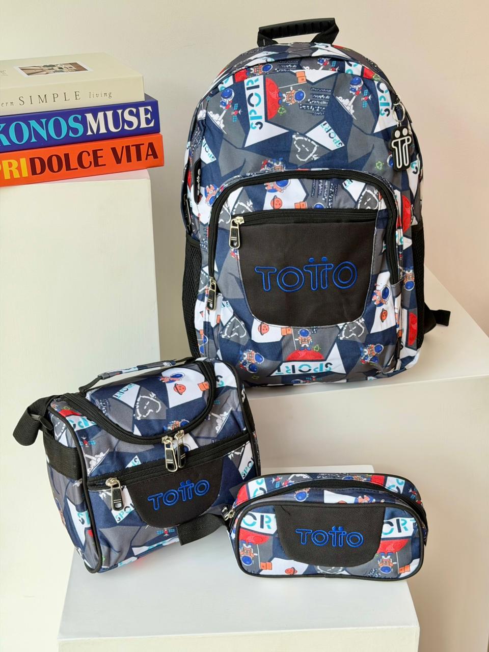 TRÍO  ESCOLAR 1.1 PERSONAJES