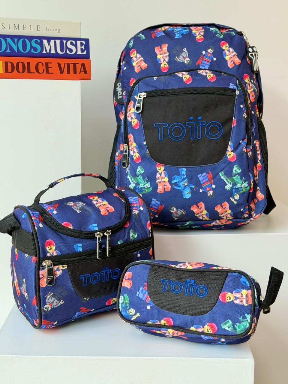 TRÍO  ESCOLAR 1.1 PERSONAJES