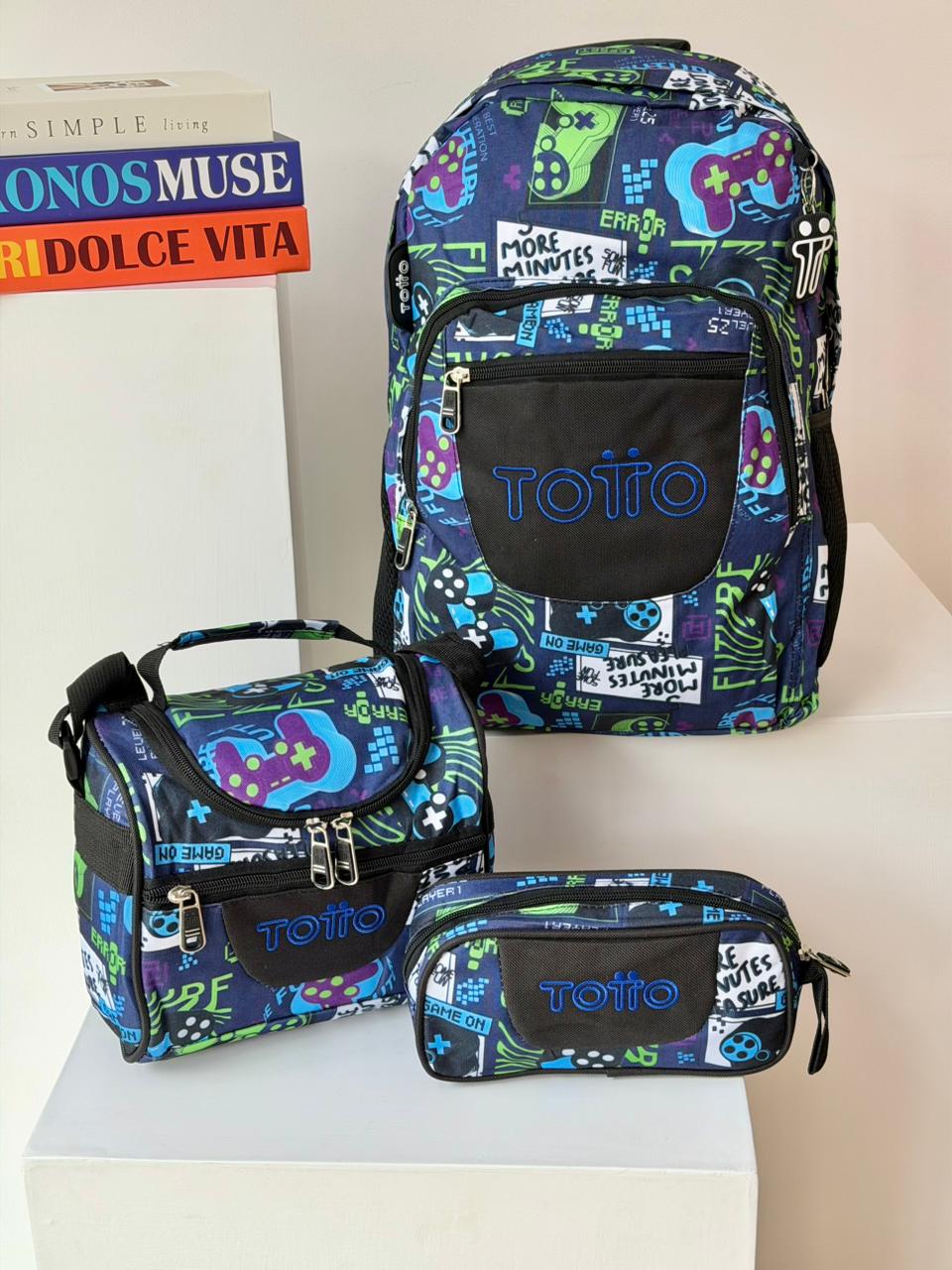 TRÍO  ESCOLAR 1.1 PERSONAJES