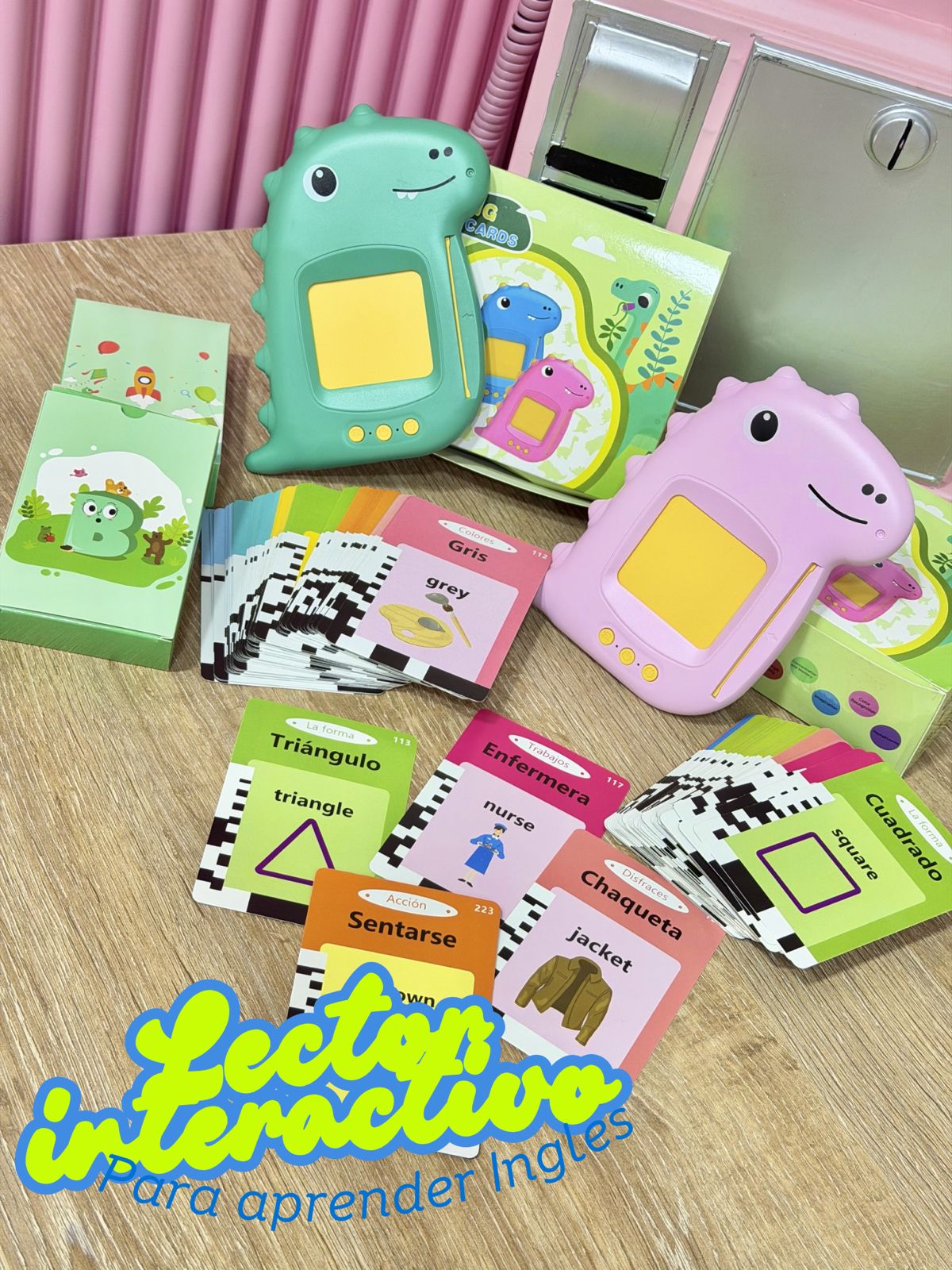 ✨Lector Interactivo Para Aprender Inglés🦖