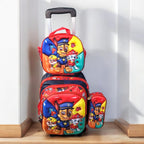 Morral de Ruedas Trio en Relieve